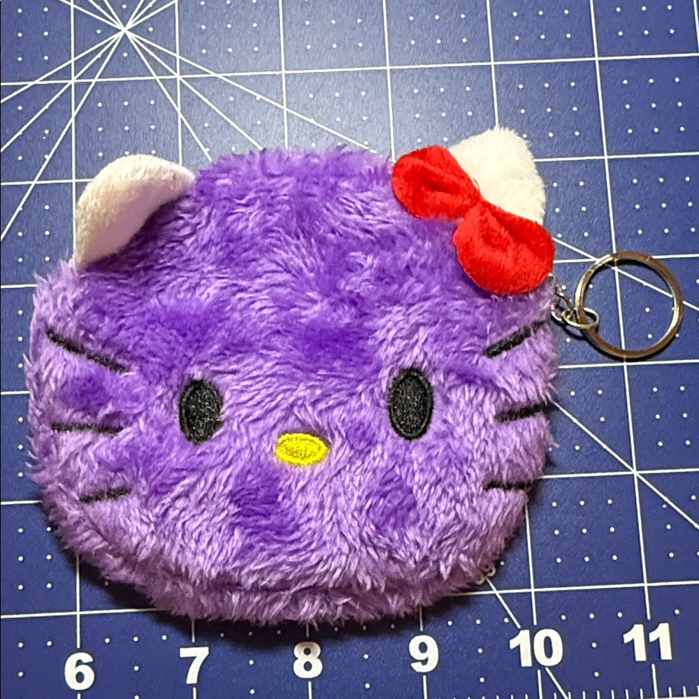 6 Hello Kitty Plush Keychain coin purses - Picture 5 of 10